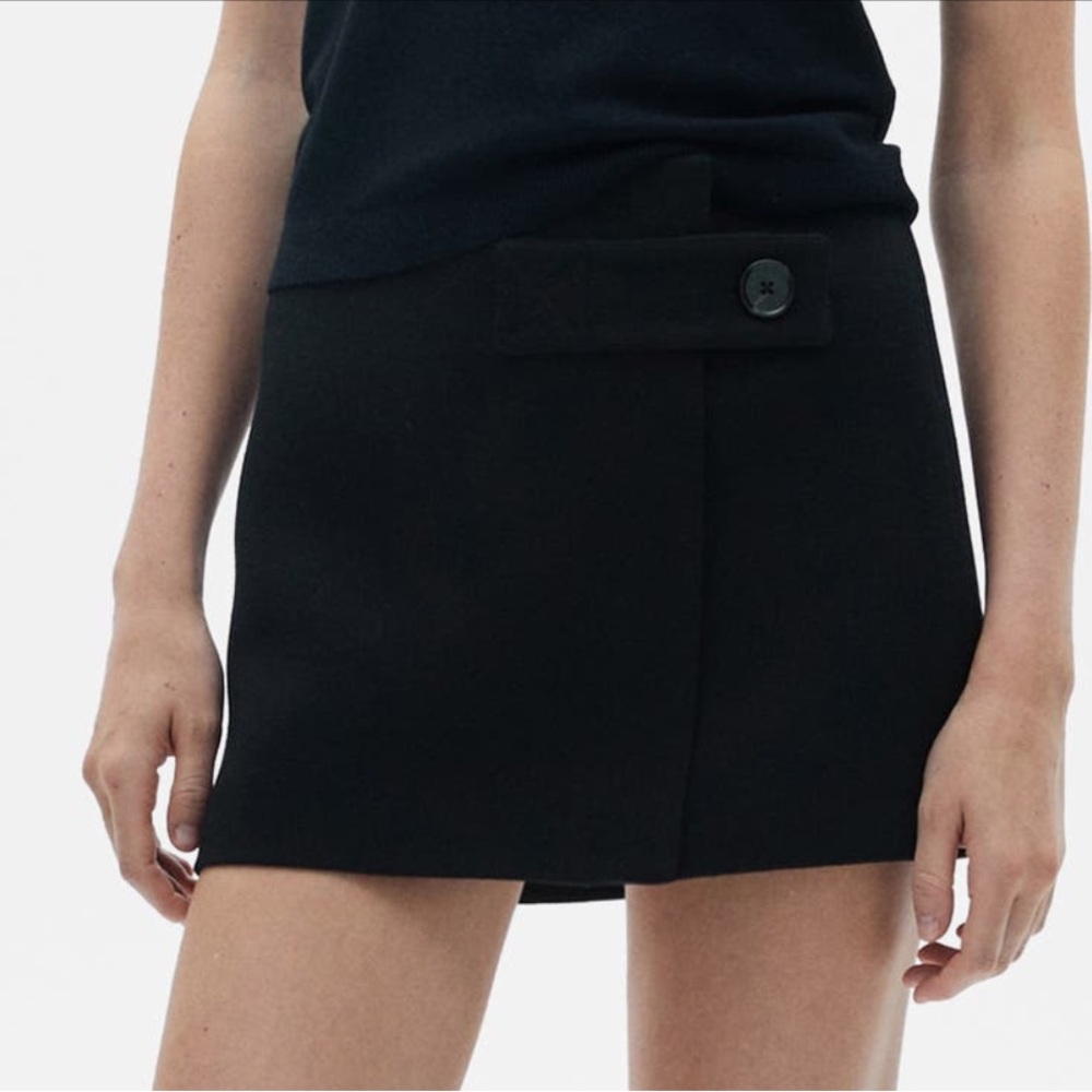 Mango Elegant Black Women's Skirt